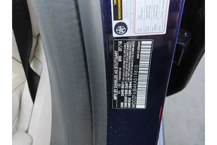 $32718 : Mercedes-Benz E-Class 2019 A image 9