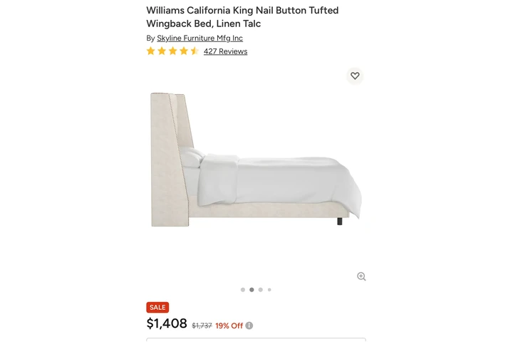 $1234 : Cama king, cama doble, roperos image 2