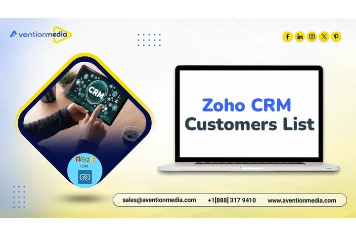 Zoho CRM Customers List image 1