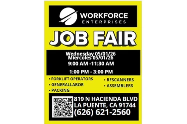 Trabajo General/ Ganeral Labor en Los Angeles