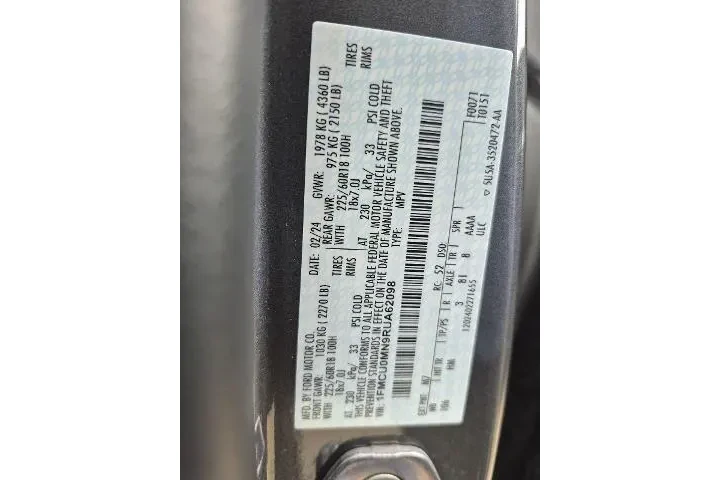 $21591 : Ford Escape 2024 ST-Line 4dr image 5