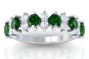 Purchase Emerald Band Ring en Los Angeles