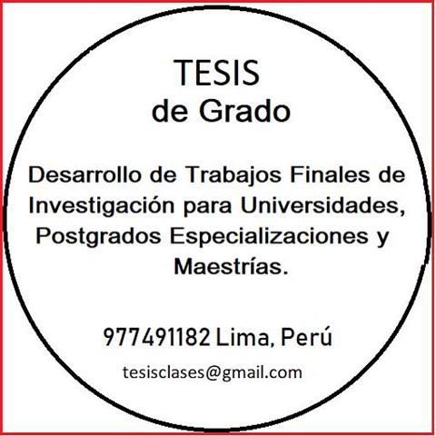 TESIS, TRABAJOS DE GRADO image 1