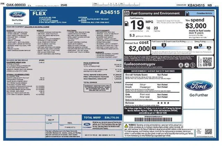 $23000 : Ford Flex 2019 SEL 4dr Cross image 2