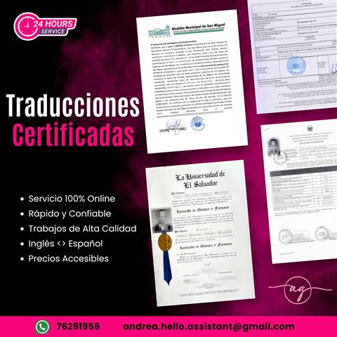 TRADUCCIONES CERTIFICADAS image 1