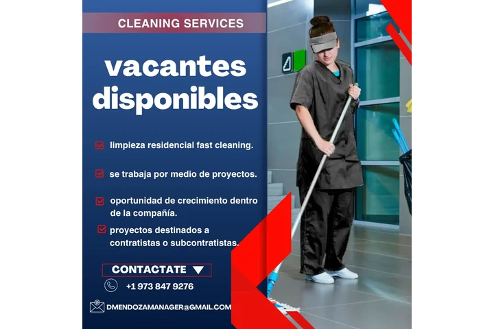 Se busca personal de limpieza. image 1