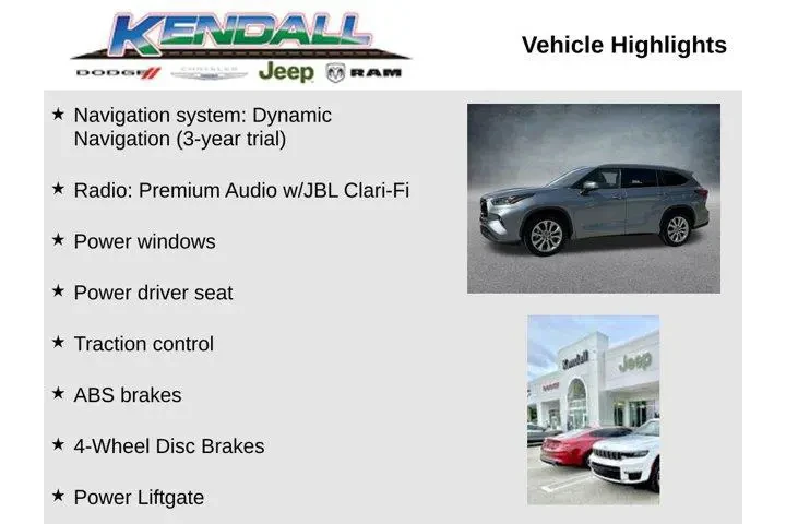 $25988 : Toyota Highlander 2021 Limit image 2