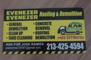 Evenezer hauling y demolition en Los Angeles