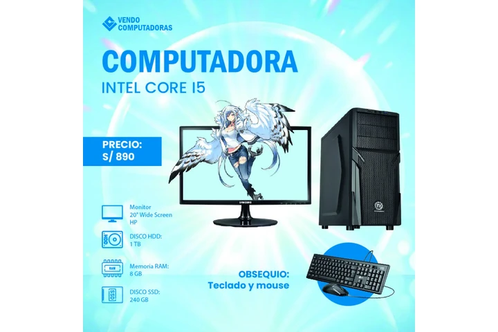 $890 : 🖥️ PC DE ESCRITORIO image 1