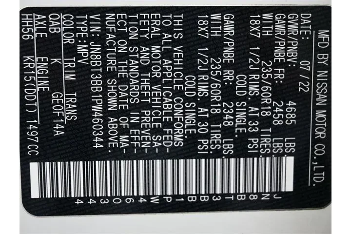 $23264 : Nissan Rogue 2023 AWD SV 4dr image 9