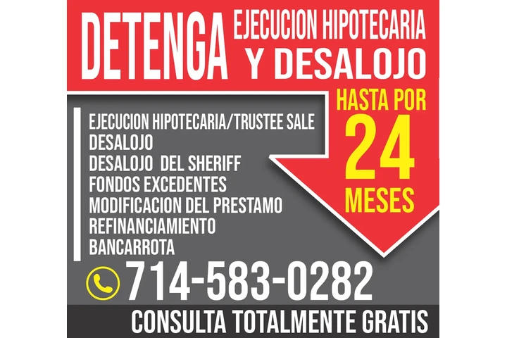 Alto a Foreclosure y Desalojos image 1