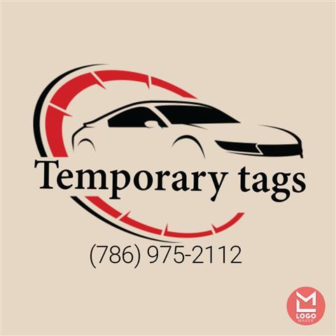 Temporary tags image 2