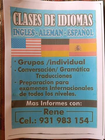 IDIOMAS DE ALEMÁN /INGLES/ image 2