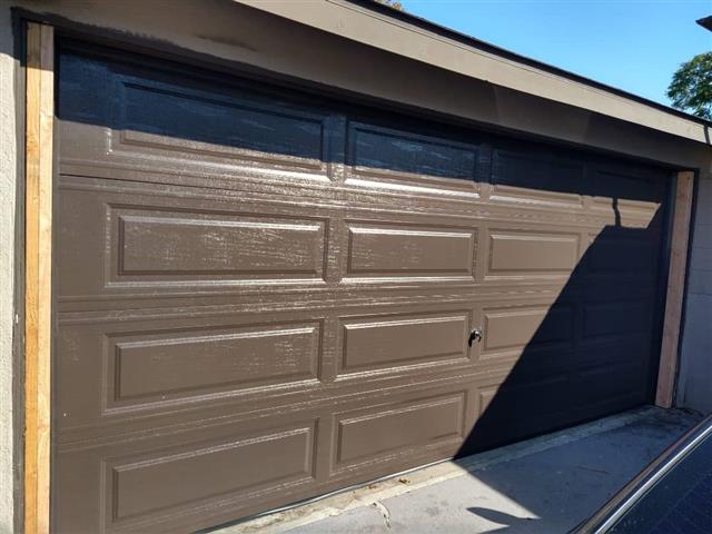 Garage door for 2 cars. image 1