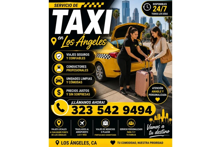 Servicio de taxi  los Angele image 1
