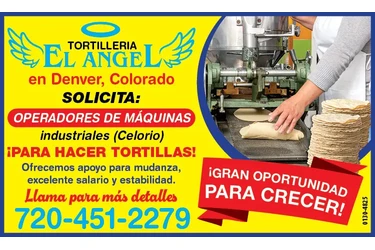 TORTILLERIA BUSCA OPERADORES📍 en Los Angeles