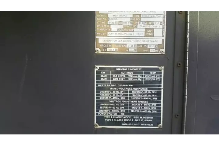 $3000 : 2015 MILITARY DIESEL GENERATO image 5