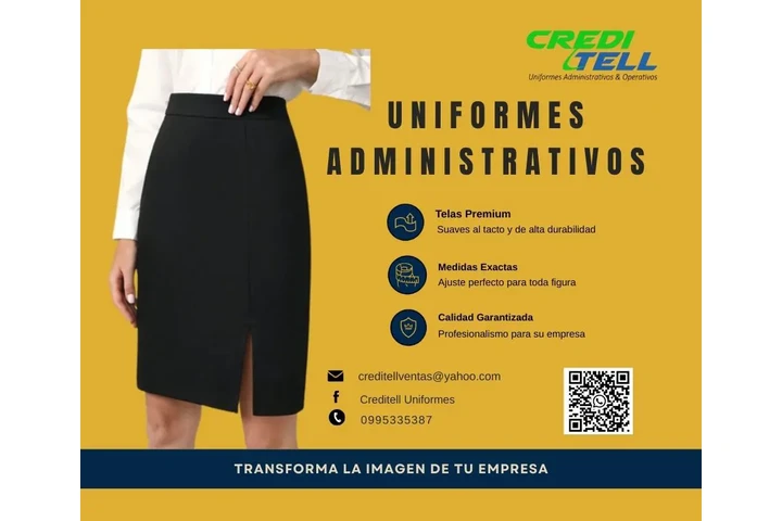 $1 : Faldas para uniformes administ image 1