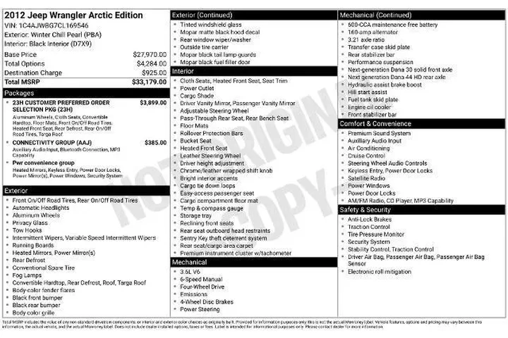 $14600 : Jeep Wrangler 2012 4x4 Sahar image 2