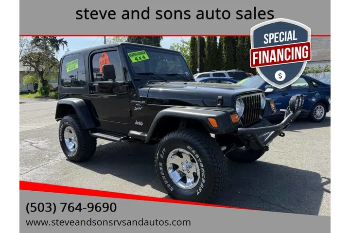 2000 Wrangler Sport image 1