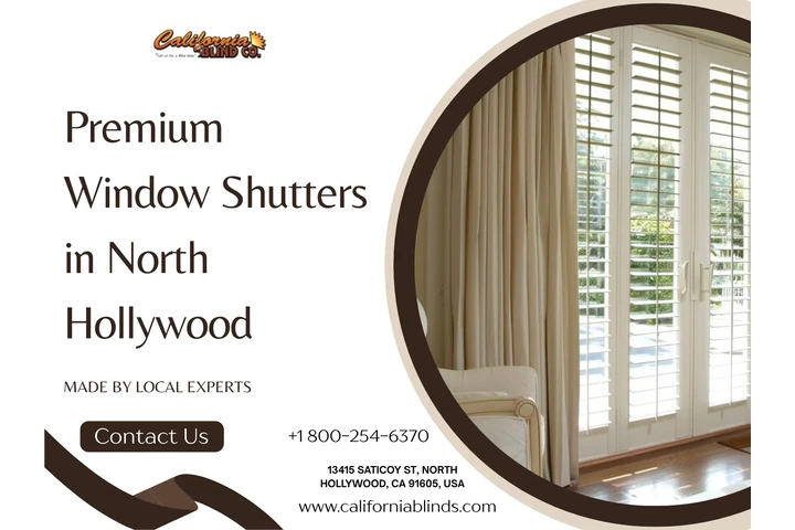 Premium Custom Window Shutters image 1