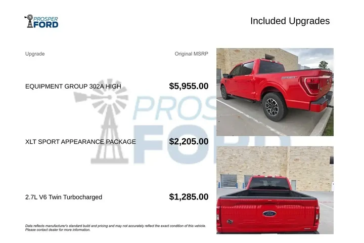 $34499 : Ford F-150 2023 4x2 XL 4dr S image 3