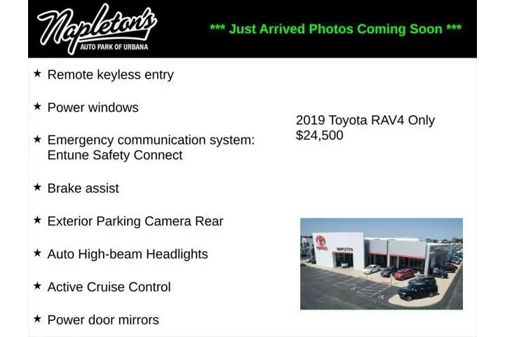 $24500 : Toyota RAV4 2019 AWD LE 4dr image 1