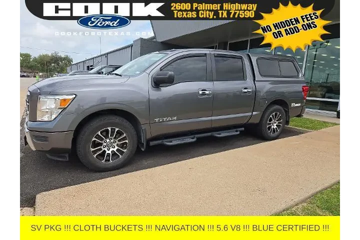 $27983 : Nissan Titan 2021 4x2 SV 4dr image 1