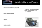 $27392 : Ford Bronco Sport 2023 AWD O thumbnail