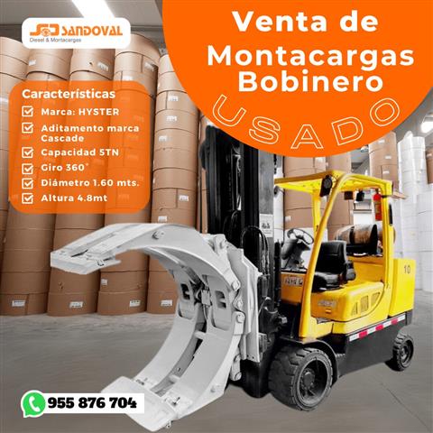 $1 : Venta de Montacargas Bobinero image 2