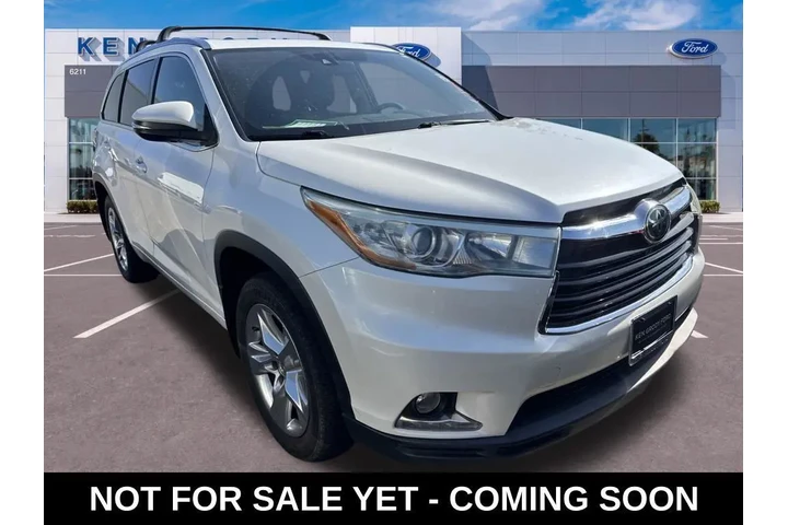 $24110 : Toyota Highlander 2015 AWD L image 1