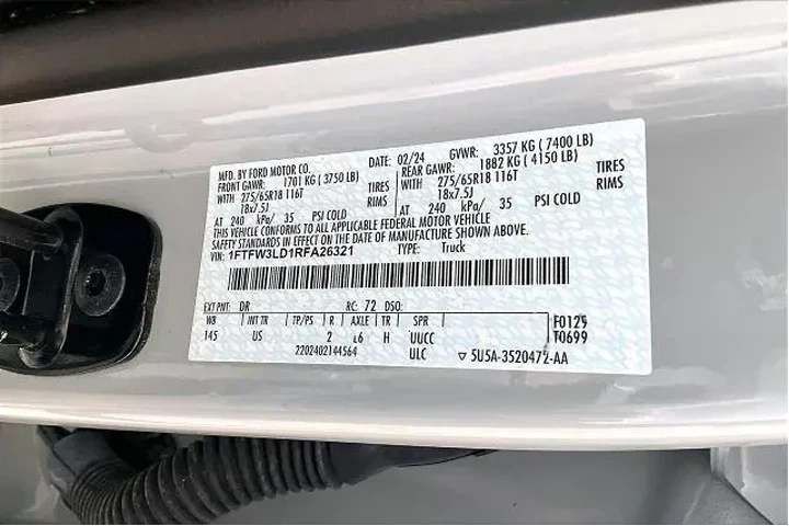 $38981 : Ford F-150 2024 4x4 XLT 4dr image 8