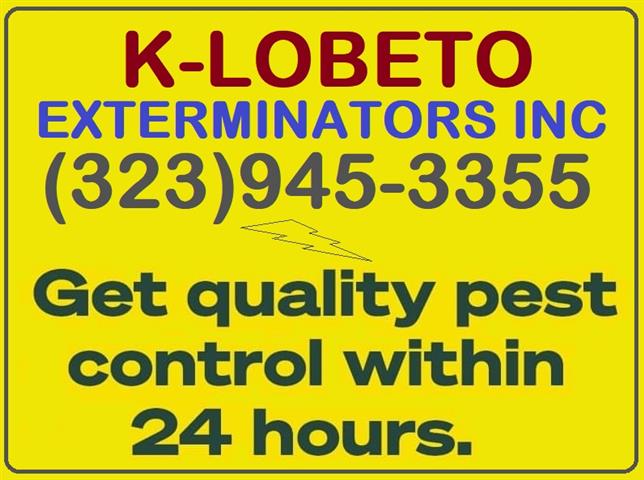 PEST CONTROL SERVICES 24/7 .- image 1