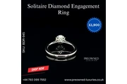 Buy Platinum Solitaire Ring UK thumbnail