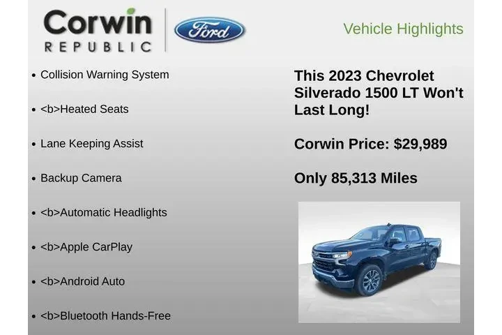 $29989 : Chevrolet Silverado 1500 202 image 6