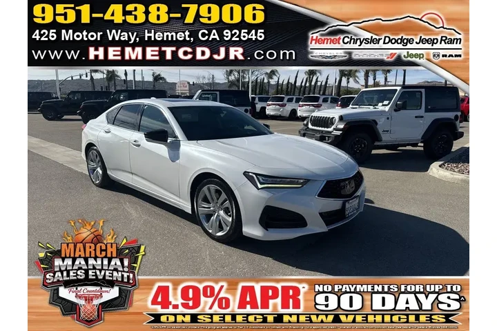 $27455 : Acura TLX 2022 4dr Sedan w/T image 1