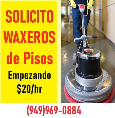 WAXEROS de Pisos $20/hr image 1