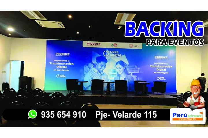 Backings Corporativos eventos image 1