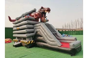 Farmtable-bounce house w/slide thumbnail