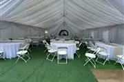 Carpas con telas decoraciones en Los Angeles