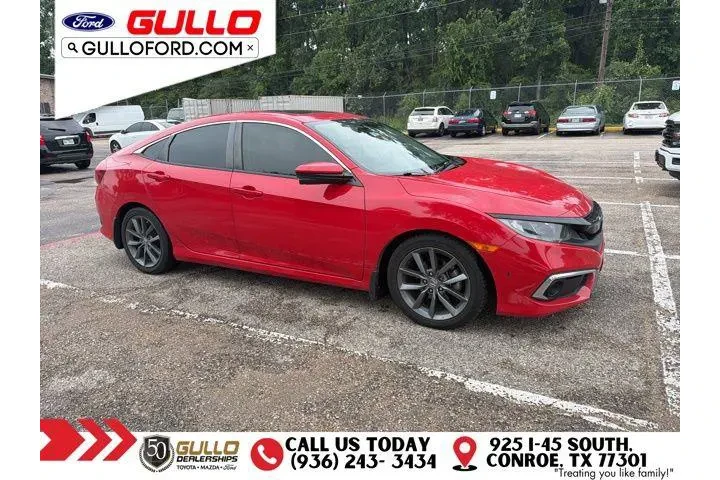 $21991 : Honda Civic 2019 EX 4dr Seda image 2