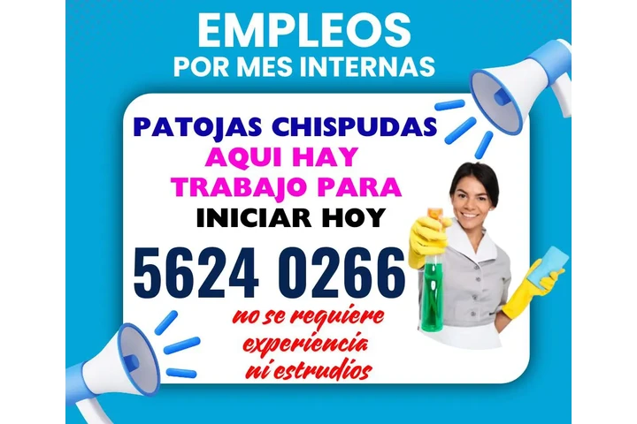 MUJER DE APOYO EN CASA INTERNO image 1