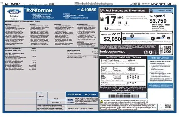 $39654 : Ford Expedition 2022 4x4 Tim image 2