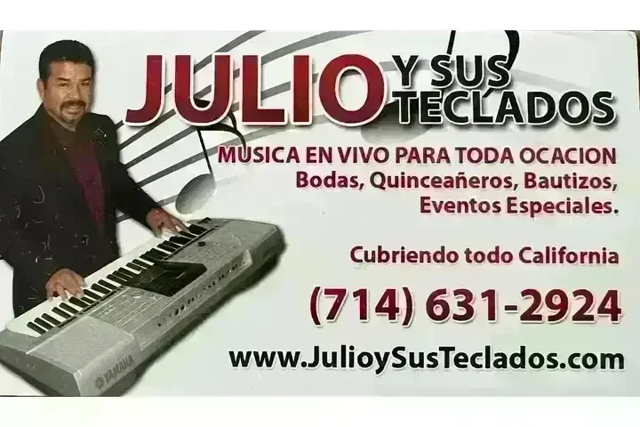 JULIO Y SUS TECLADOS $160/HORA image 2