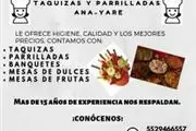 Taquizas y parrilladas ANAYARE en Mexico DF