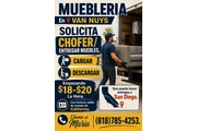 MUEBLERIA Chofer en📍VAN NUYS en Los Angeles