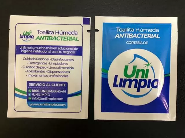 Toallita Humeda Personalizada image 4