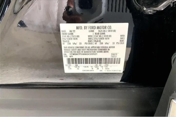 $26211 : Ford Explorer 2022 Limited 4 image 8