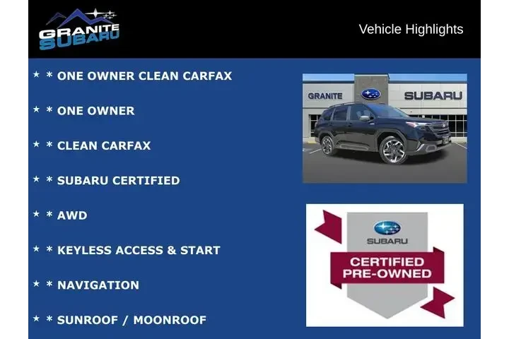 $37991 : Subaru Forester 2025 AWD Lim image 2