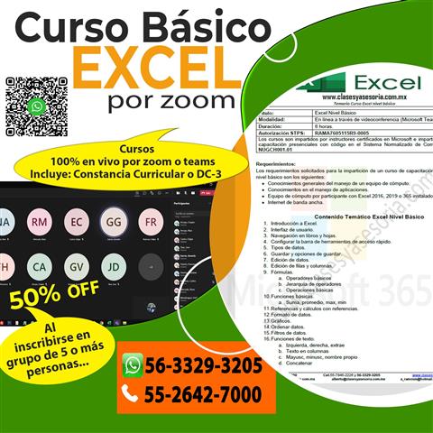 Cursos de EXCEL a domicilio image 1